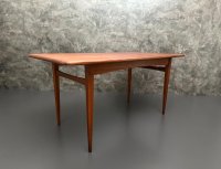 Mid Century Couchtisch Teak Eiche 120x60cm - Bild 6
