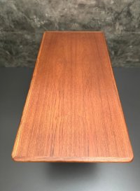 Mid Century Couchtisch Teak Eiche 120x60cm - Bild 7