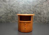 Vintage Teak Nachttisch Silkeborg 70er 61x33x60 cm - Bild 2