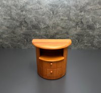 Vintage Teak Nachttisch Silkeborg 70er 61x33x60 cm - Bild 4