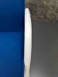 Thonet Zweisitzer Bank Wartebank Designklassiker Blau - Bild 8