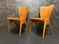 Stoelcker 320 Stapelstuhl Vintage 1950er Holz - Bild 5