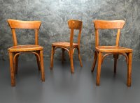 Kaffeehausstühle 1950er Bugholz Vintage Gastro - Bild 13