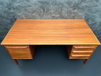 Arne Vodder Teak Schreibtisch Gasvig Møbler 150x75 cm - Bild 14