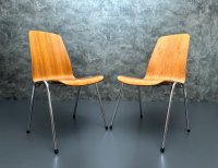 Dänische Vintage Stapelstühle Teak 1970er (ca. 15 Stk.) - Bild 1