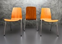 Dänische Vintage Stapelstühle Teak 1970er (ca. 15 Stk.) - Bild 11