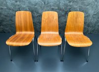 Dänische Vintage Stapelstühle Teak 1970er (ca. 15 Stk.) - Bild 13
