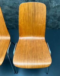 Dänische Vintage Stapelstühle Teak 1970er (ca. 15 Stk.) - Bild 16
