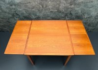 Poul Hundevad Esstisch Teak ausziehbar 80-143 cm - Bild 11