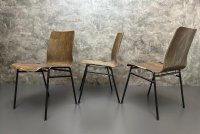 10 Vintage Stapelstühle Wilde+Spieth Holz/Stahl Gastro - Bild 4