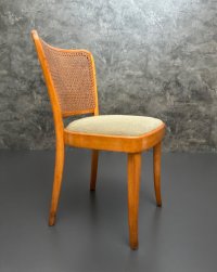 Vintage Holzstuhl Wiener Geflecht Mid Century 50er 60er - Bild 5