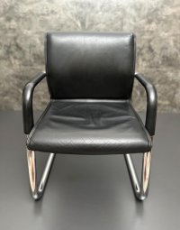 Wilkhahn Vintage Freischwinger Leder Büro - Bild 2