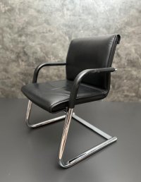 Wilkhahn Vintage Freischwinger Leder Büro - Bild 8