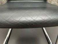 Wilkhahn Vintage Freischwinger Leder Bürostuhl - Bild 6