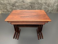 Kai Kristiansen Nesting Tables 3er-Set Palisander Vildbjerg 1960er - Bild 2