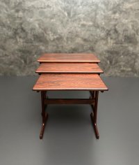 Kai Kristiansen Nesting Tables 3er-Set Palisander Vildbjerg 1960er - Bild 4