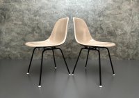 2x Herman Miller Fiberglass Chair Eames H-Base Vintage - Bild 3