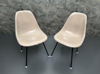 2x Herman Miller Fiberglass Chair Eames H-Base Vintage - Bild 5