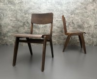 Vintage Holzstühle stapelbar Retro Gastro 10-12 Stk. - Bild 7