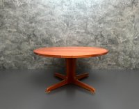Runder Vintage Teak Couchtisch Danish Design Ø 100 cm - Bild 5