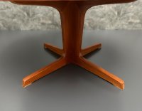 Runder Vintage Teak Couchtisch Danish Design Ø 100 cm - Bild 8