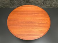 Runder Vintage Teak Couchtisch Danish Design Ø 100 cm - Bild 10