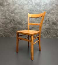 2 Vintage Holzstühle 60er Jahre Vollholz - Bild 8