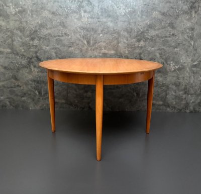 Lübke Esstisch 60er Dettinger rund 112/160cm