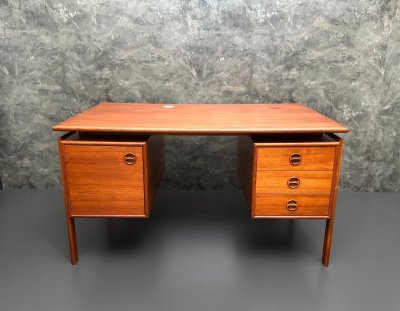 Arne Vodder Schreibtisch Teak Gasvig Møbler 130x75cm