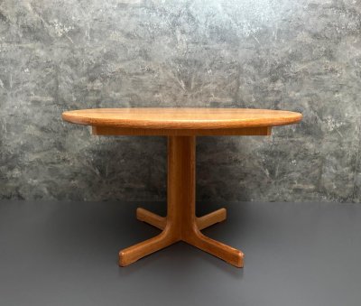 Vintage Esstisch rund ausziehbar Ø 120 cm