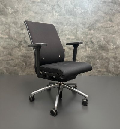 Interstuhl Hero 162H Bürodrehstuhl Schwarz Chrom
