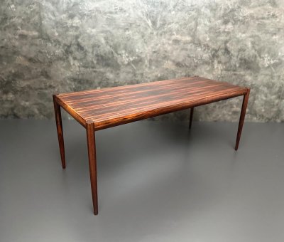 Dänischer Couchtisch Palisander Mid-Century 121x51 cm