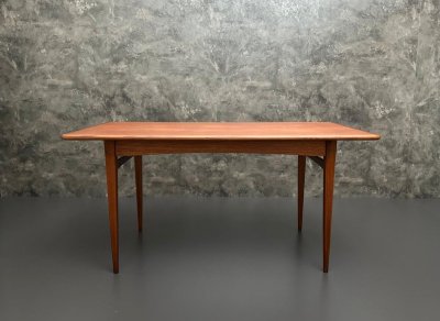 Mid Century Couchtisch Teak Eiche 120x60cm