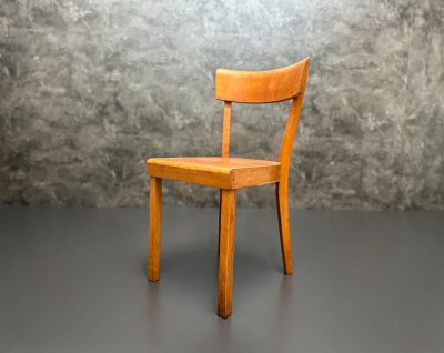 Frankfurter Stühle Vintage Holz 1960er Set 25 Stk