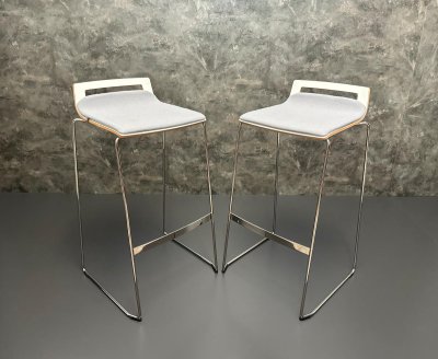 4x Sedus Meet Chair Barhocker gepolstert stapelbar Gastro
